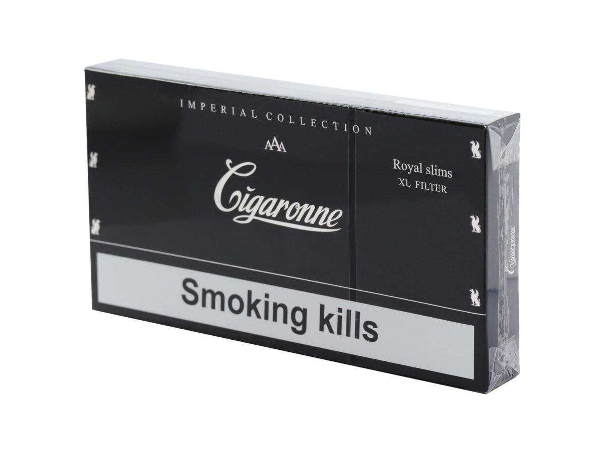cigaronneroyalslimsxlfilterblack.jpg Cigaronne Royal Slims XL Filter Black — изображение 1